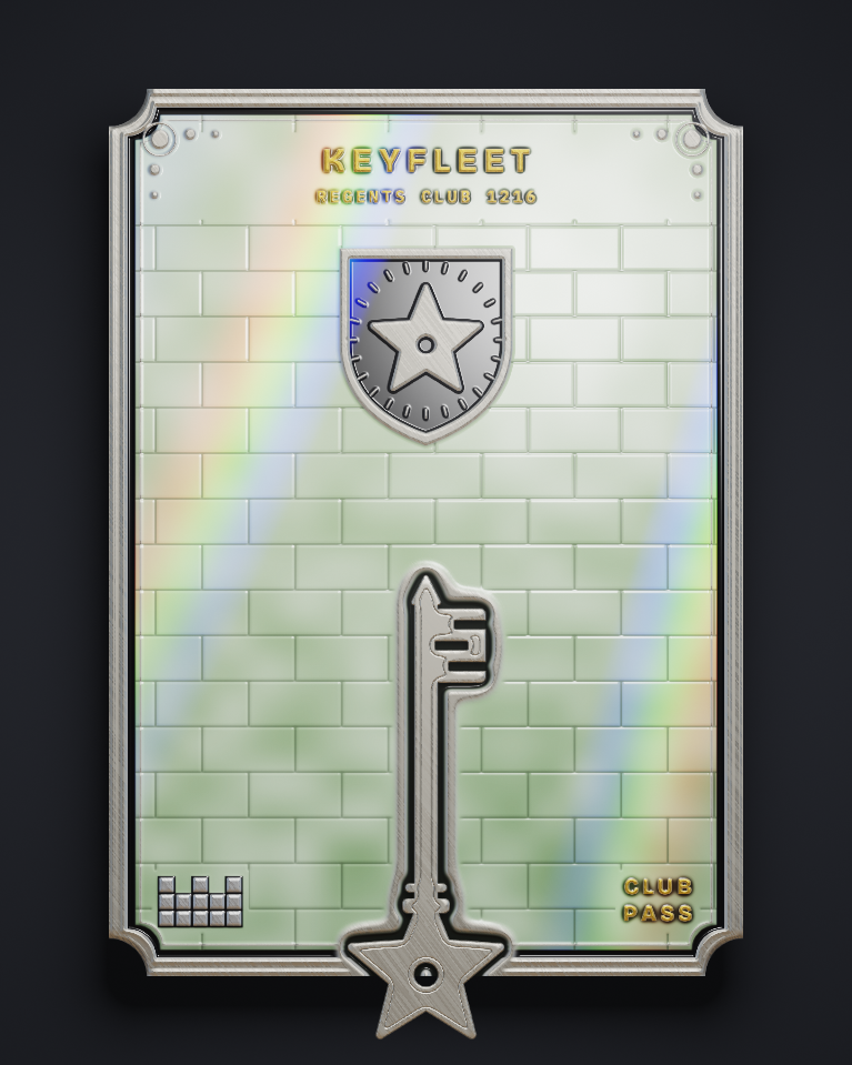 The card of Key 1,216
