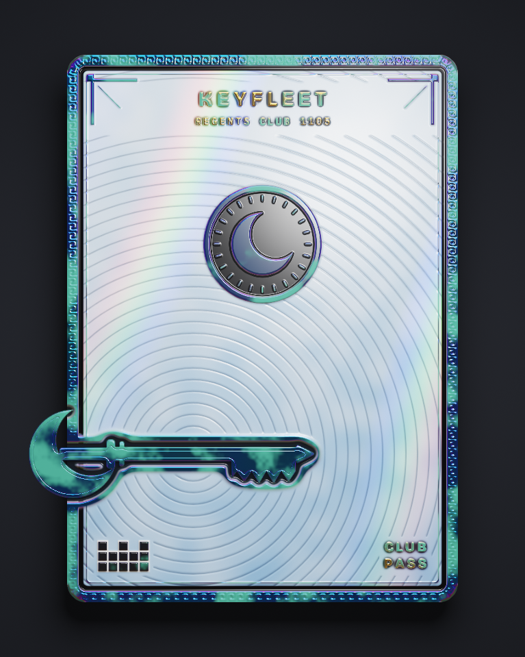 The card of Key 1,105
