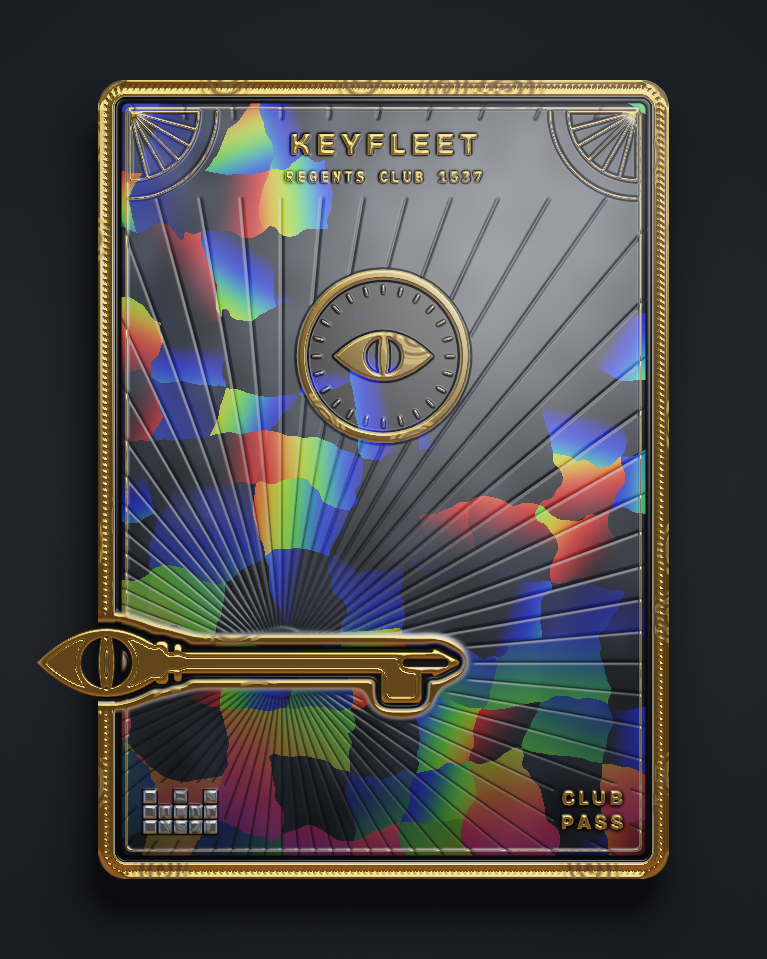 The card of Key 1,537
