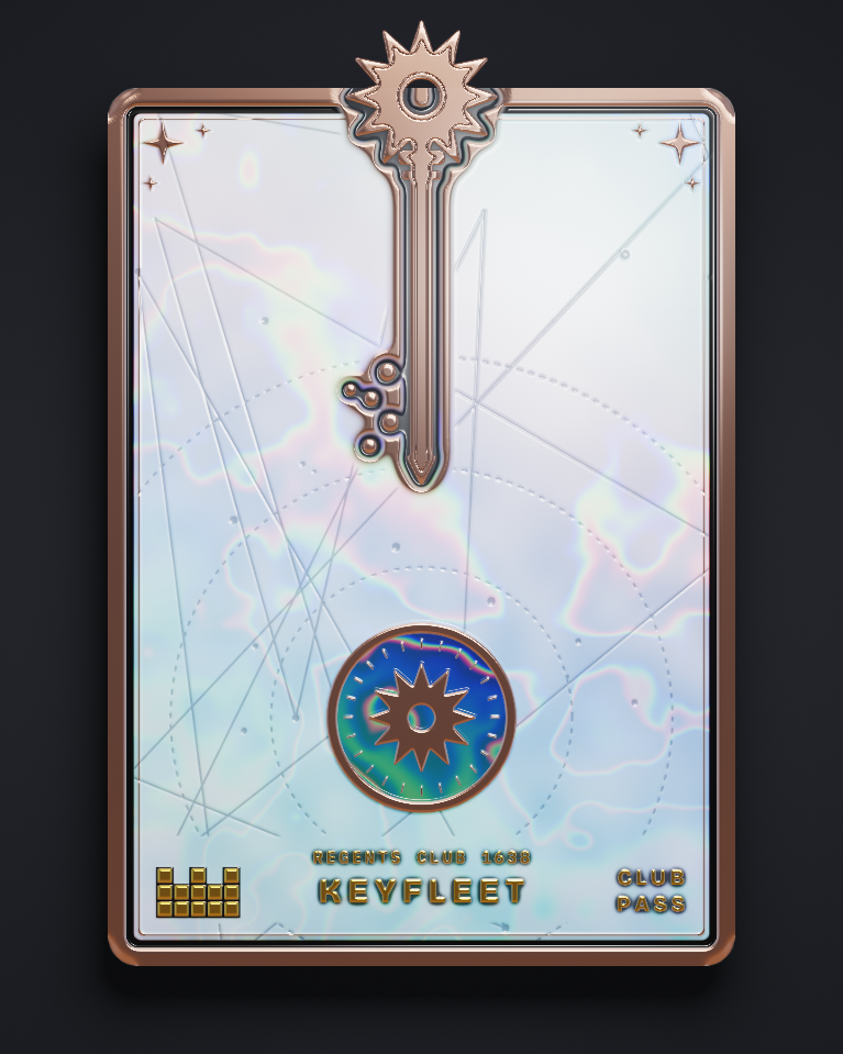 The card of Key 1,638
