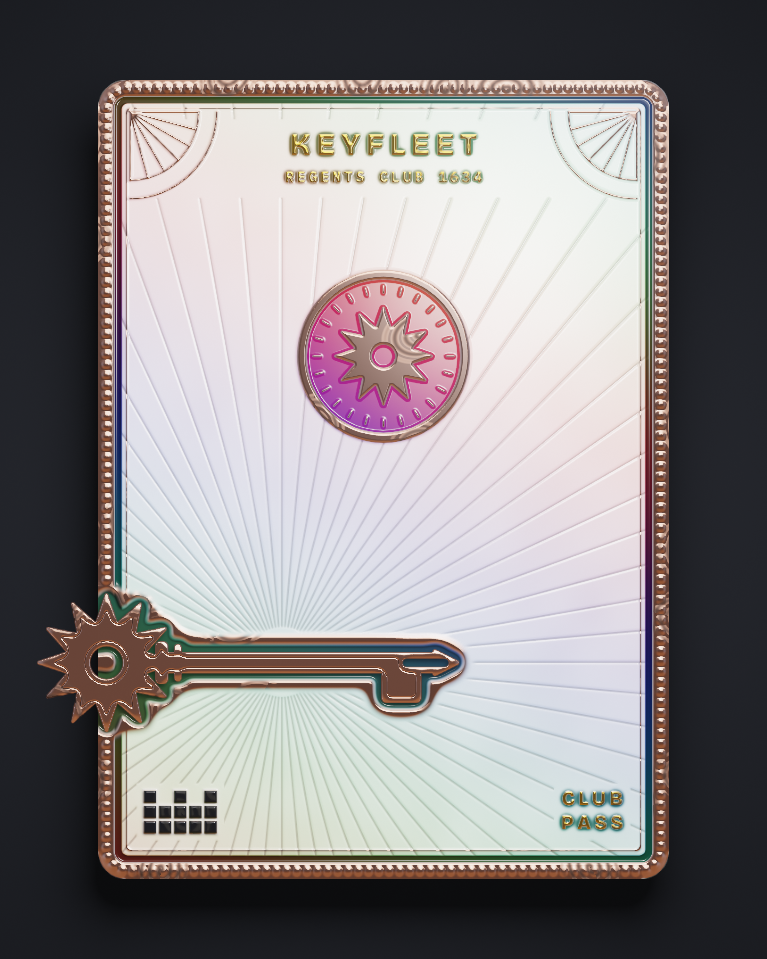 The card of Key 1,634