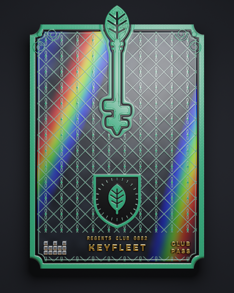 The card of Key 882