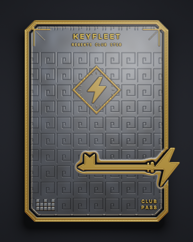 The card of Key 1,710