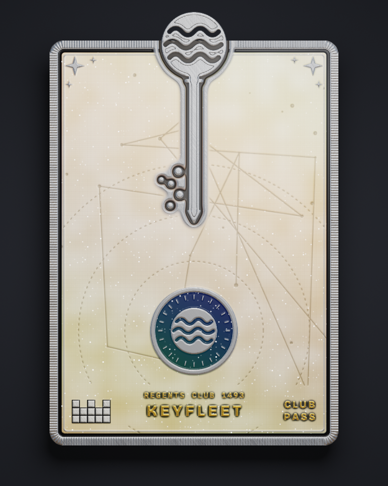 The card of Key 1,493