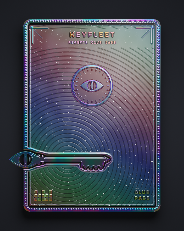 The card of Key 1,605