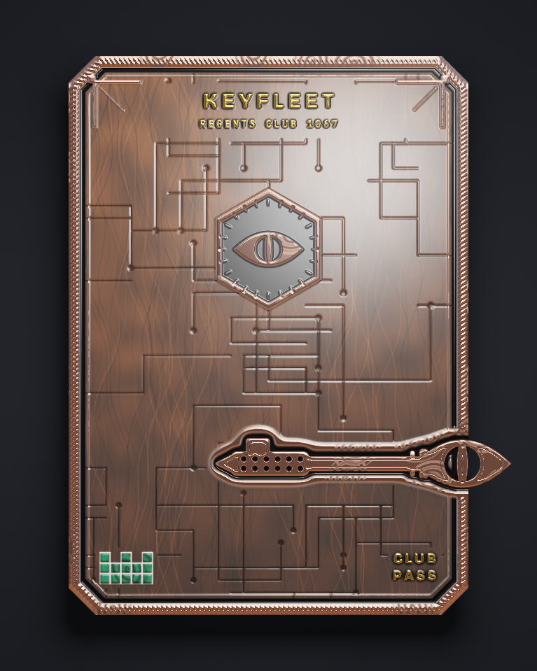 The card of Key 1,067