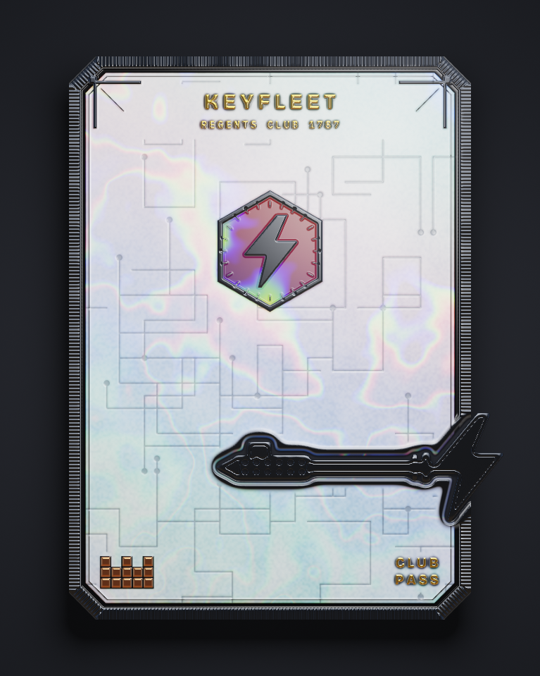 The card of Key 1,787