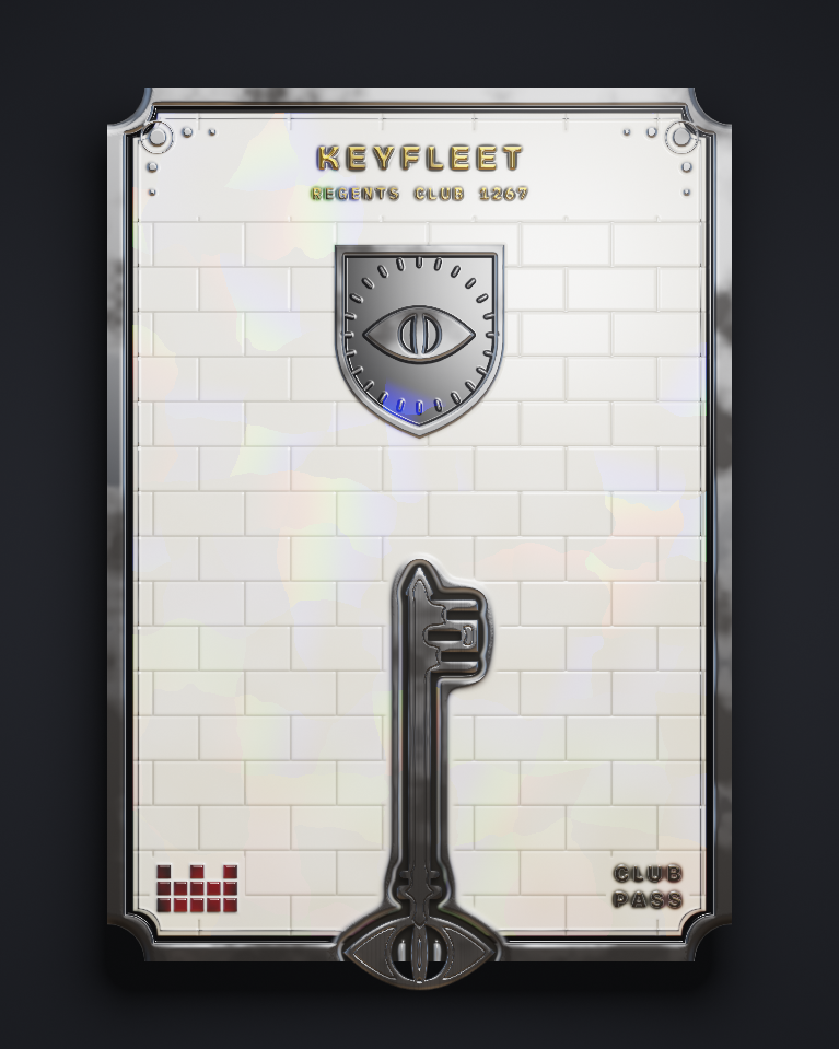 The card of Key 1,267