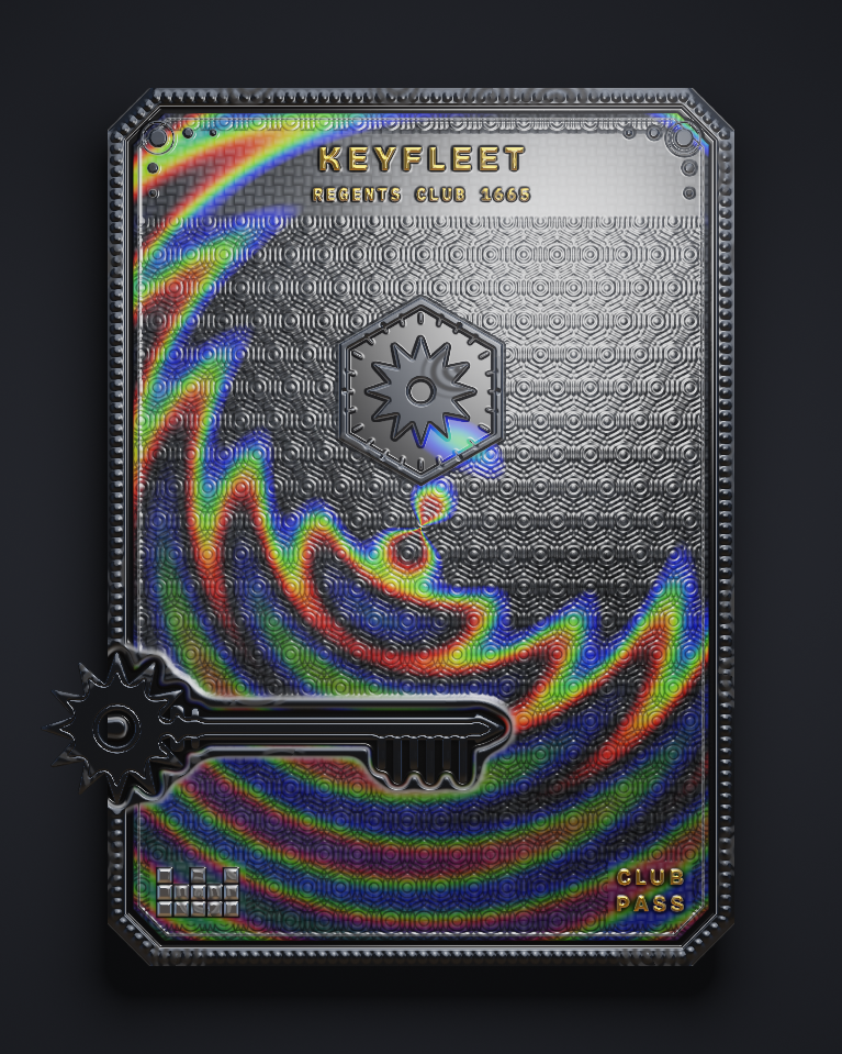 The card of Key 1,665