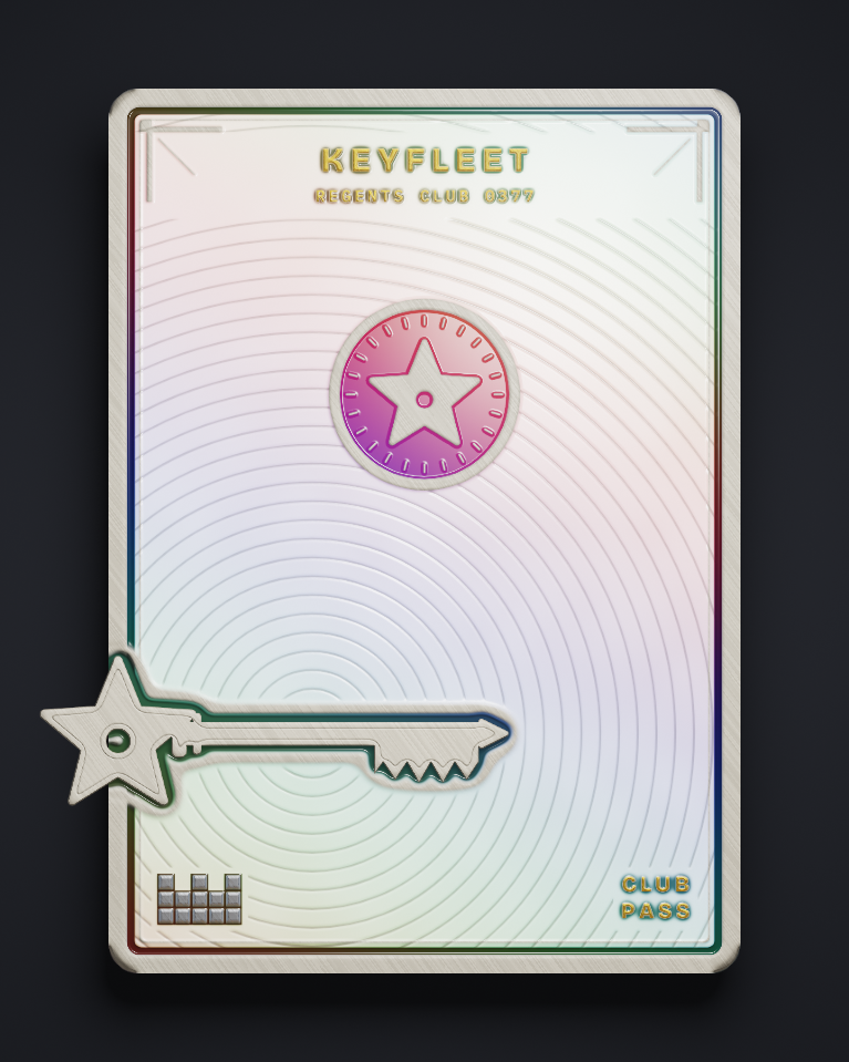 The card of Key 377