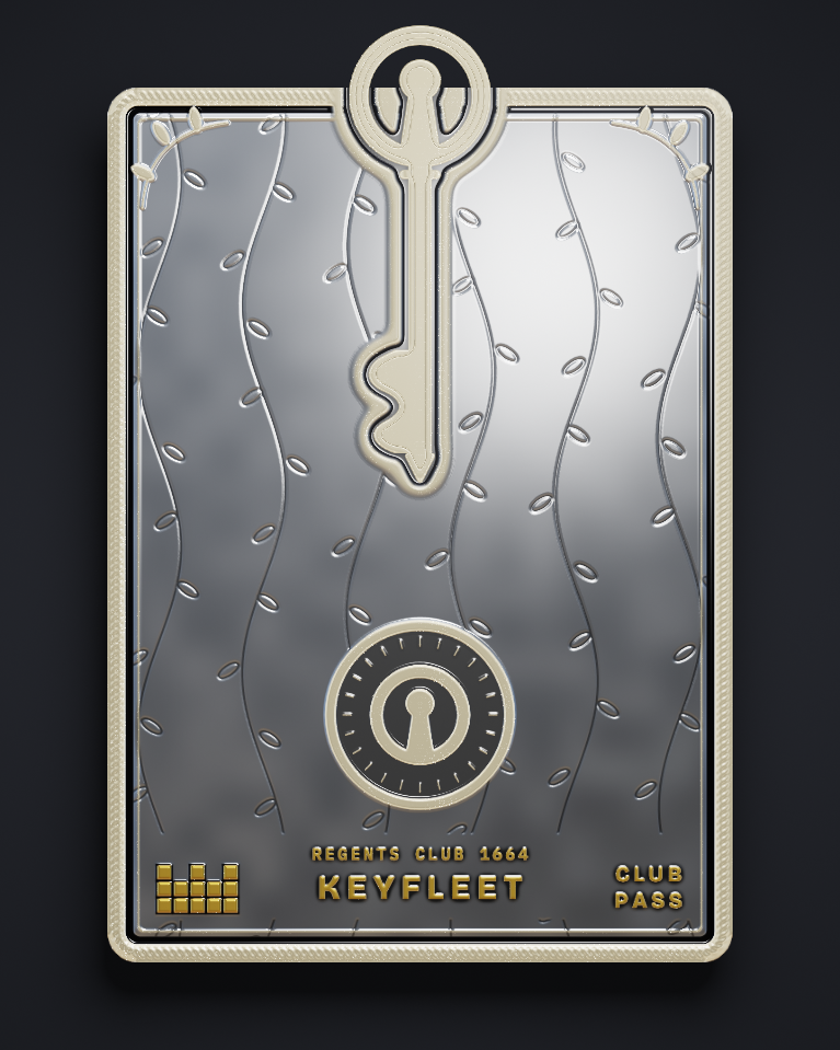 The card of Key 1,664