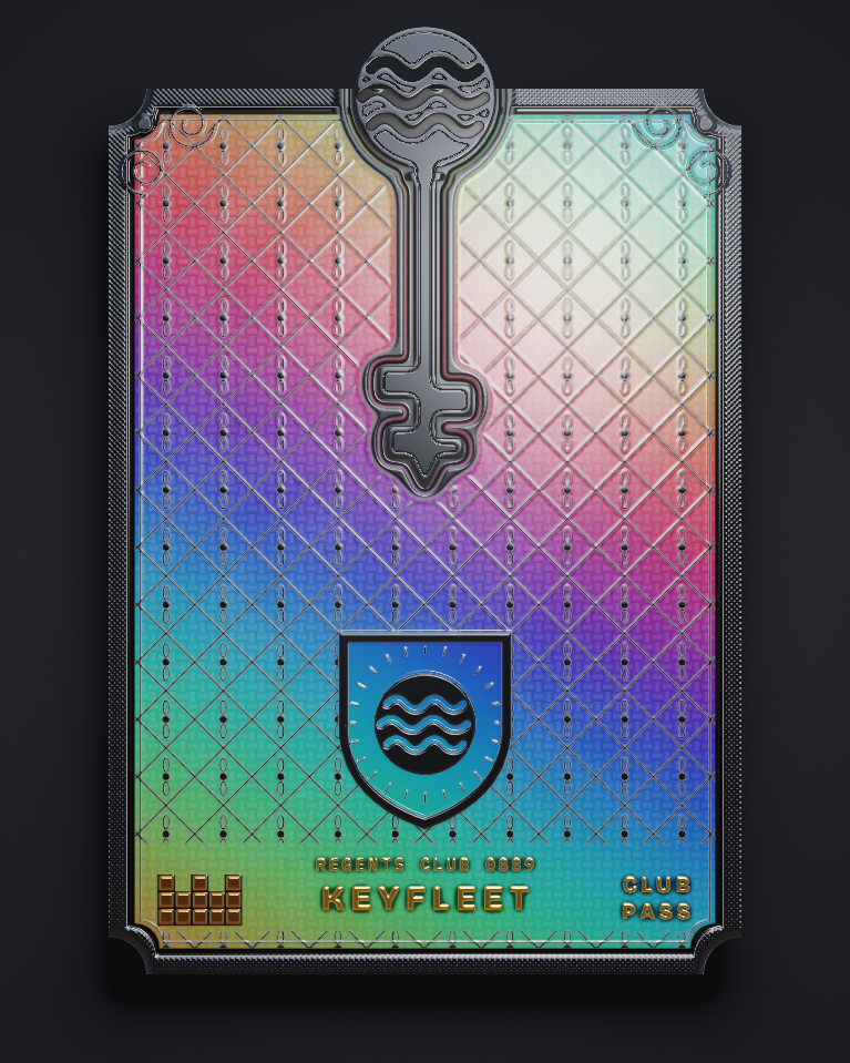The card of Key 889
