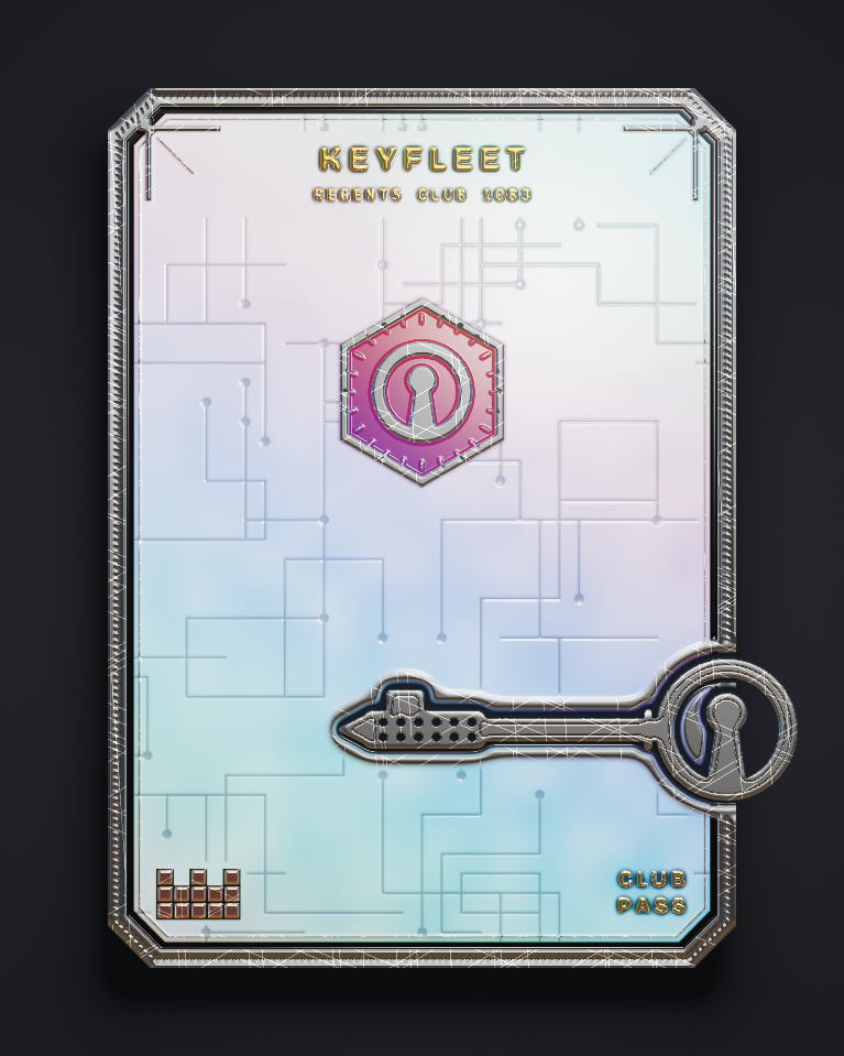 The card of Key 1,083