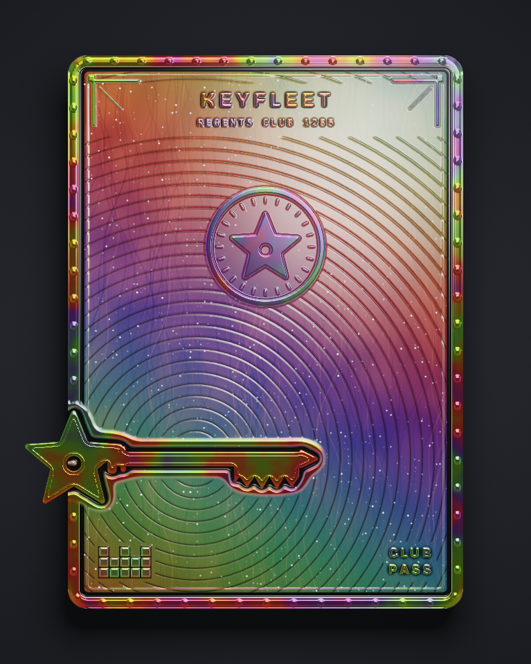 The card of Key 1,285