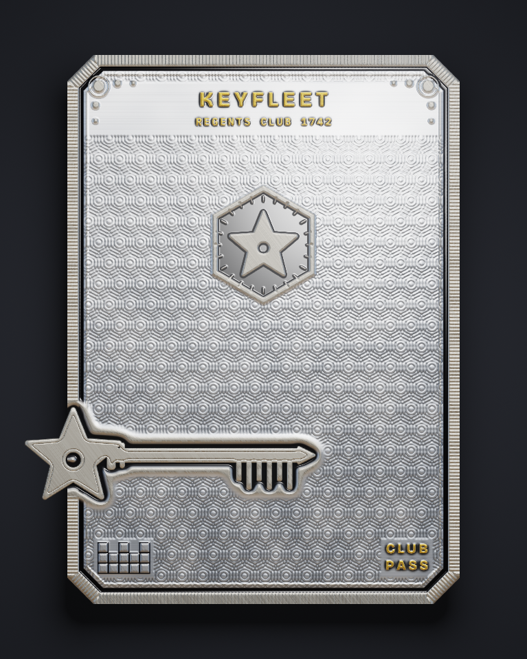 The card of Key 1,742