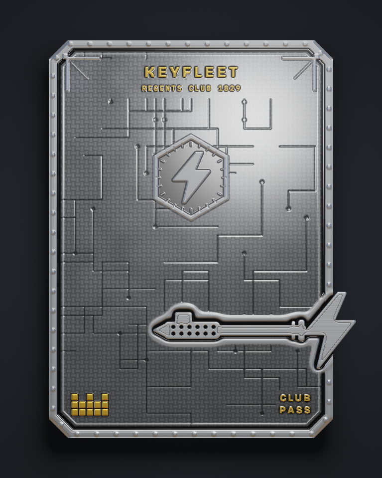 The card of Key 1,829