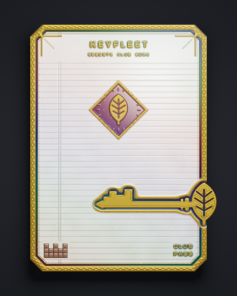 The card of Key 254