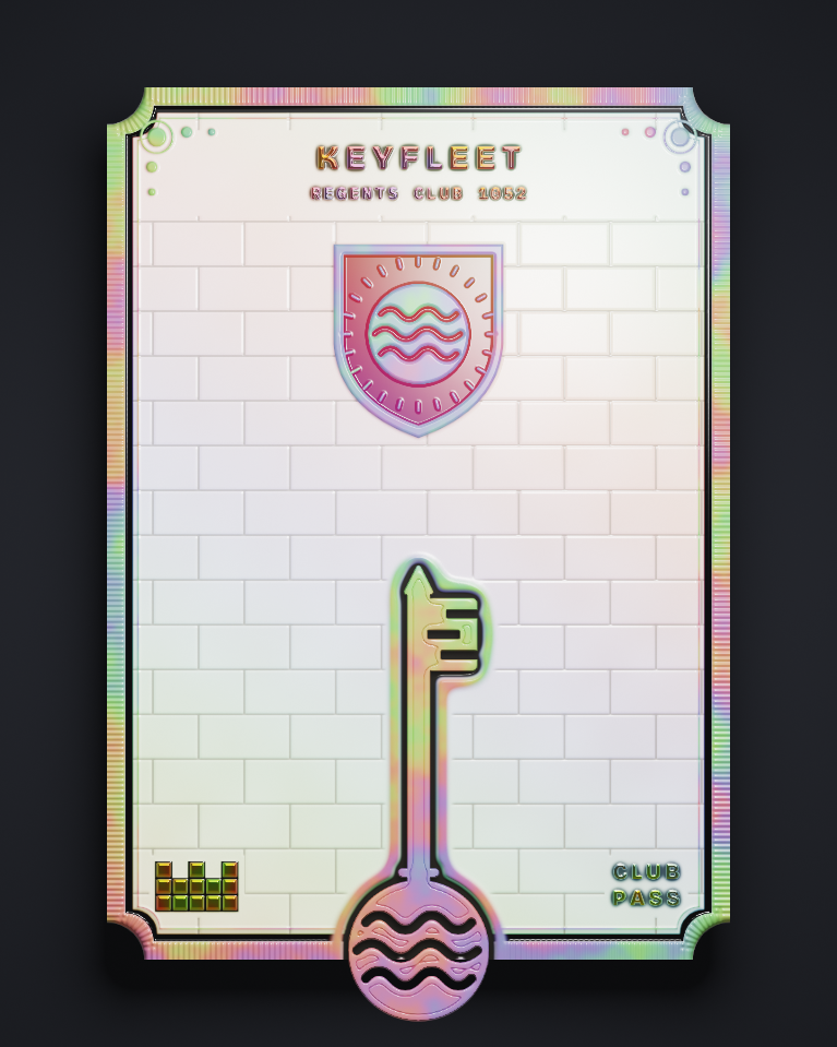 The card of Key 1,052