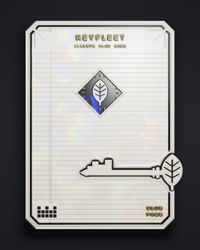 The card of Key 1,381