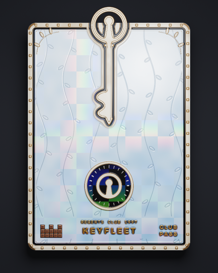The card of Key 1,997
