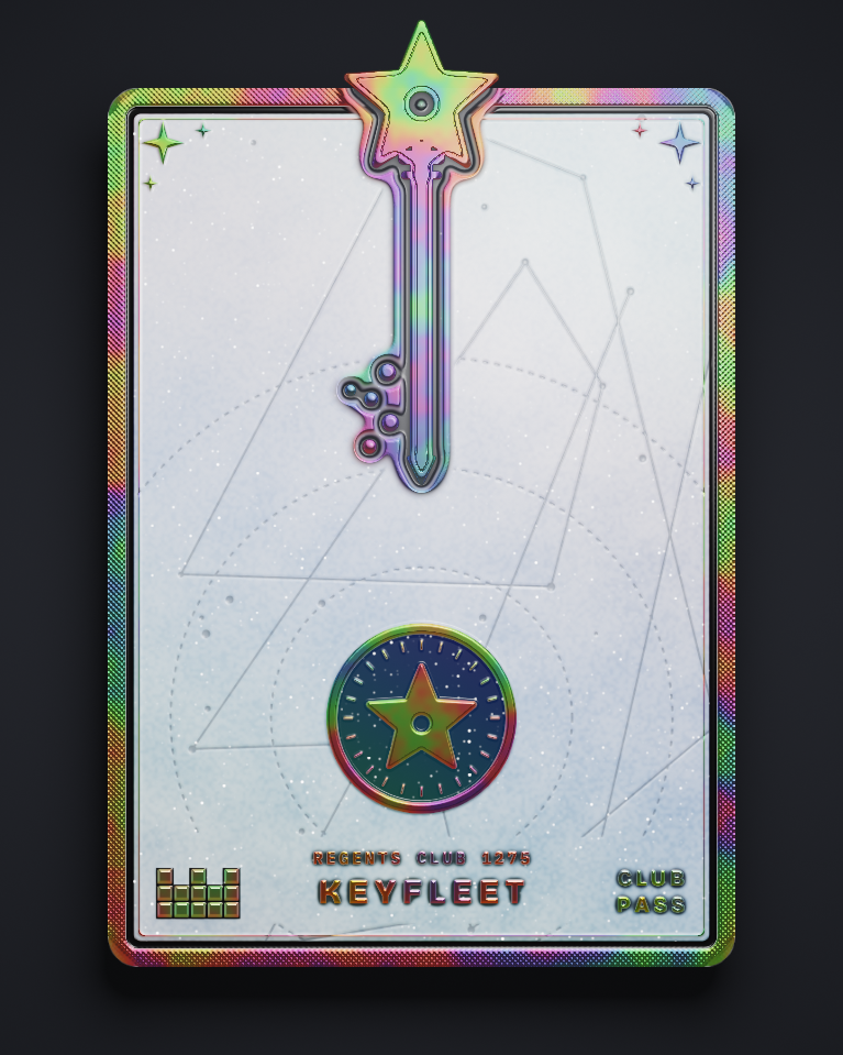 The card of Key 1,275