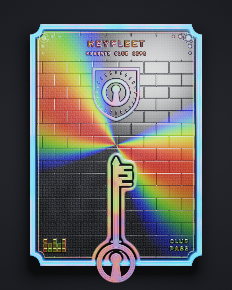 The card of Key 1,291