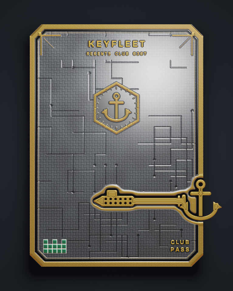 The card of Key 307