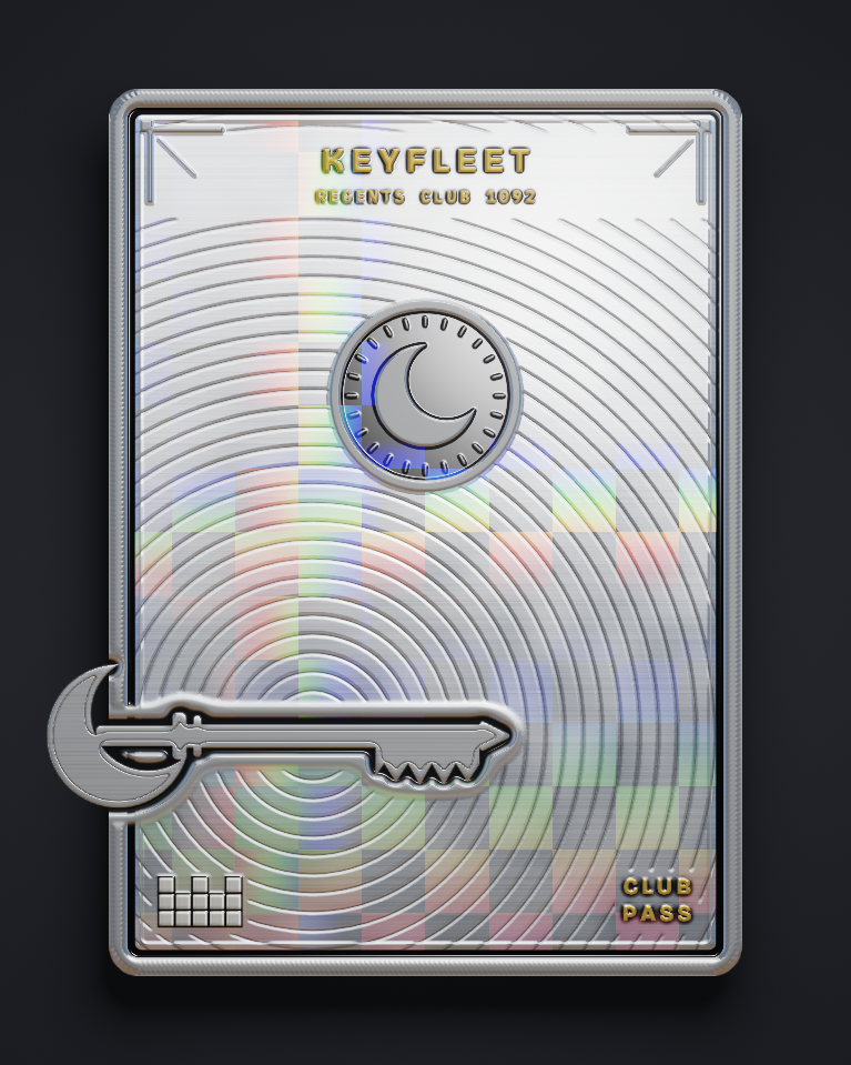 The card of Key 1,092