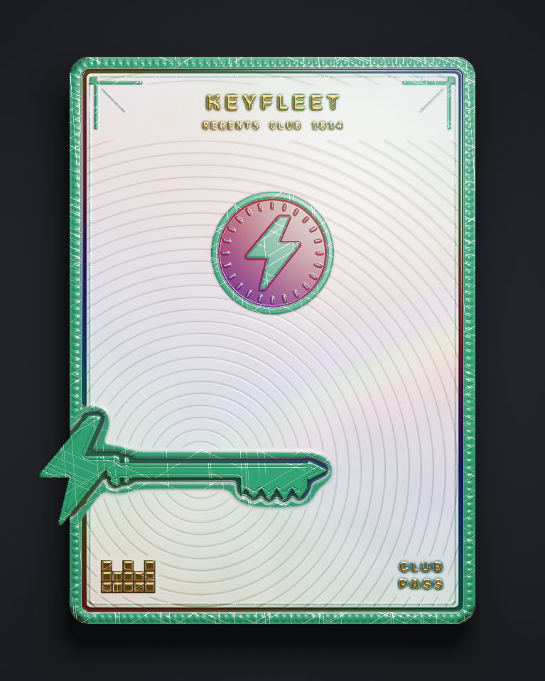 The card of Key 1,814