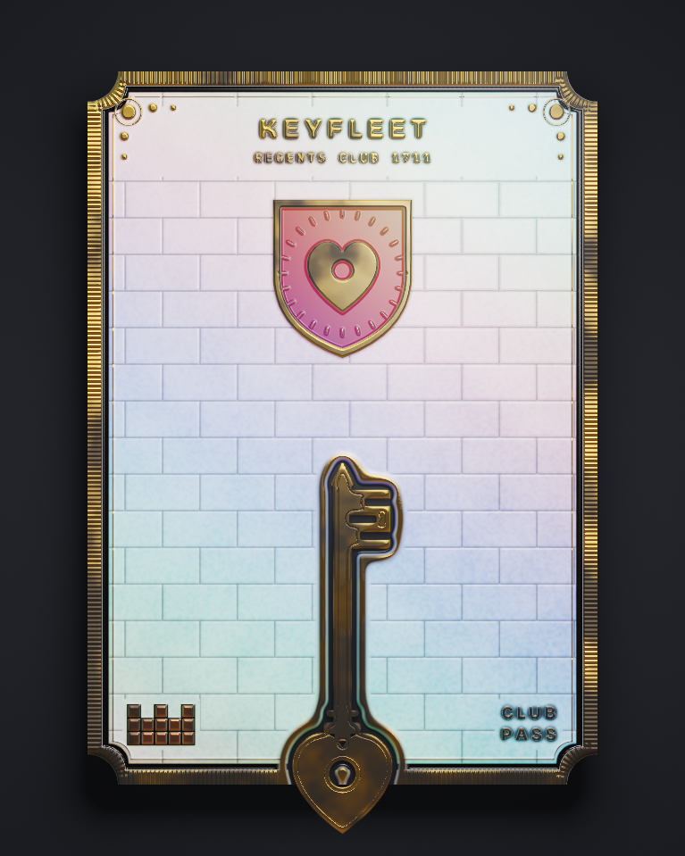 The card of Key 1,711