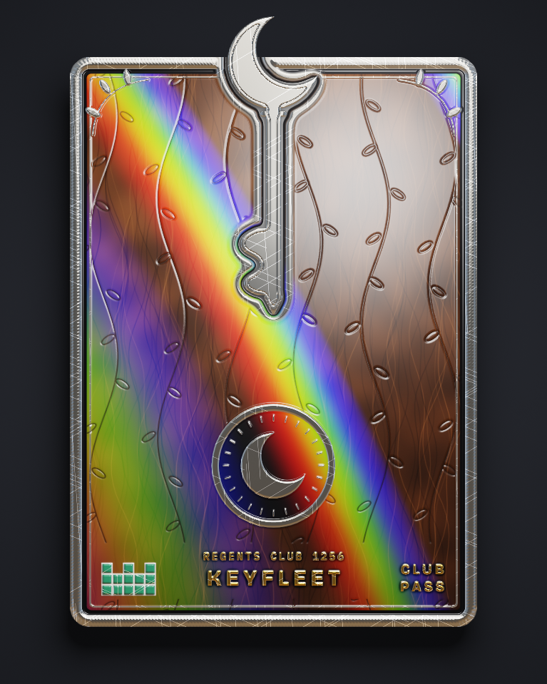 The card of Key 1,256