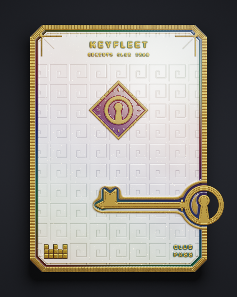 The card of Key 1,560