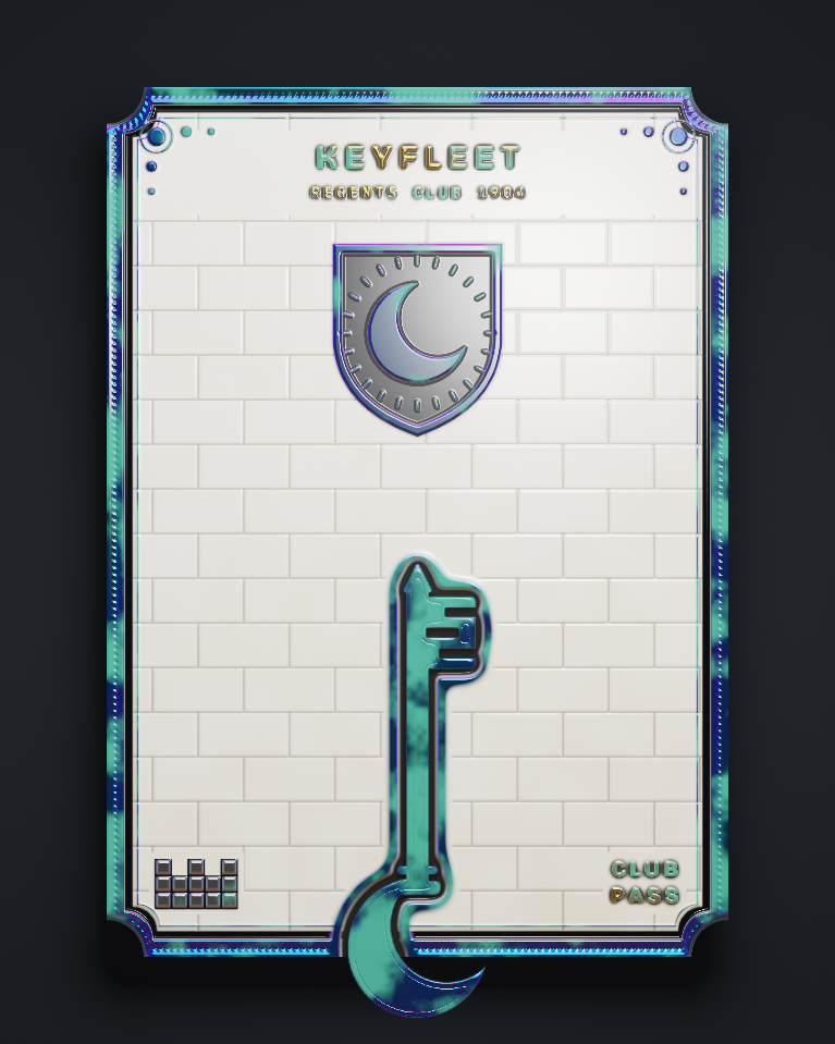 The card of Key 1,904