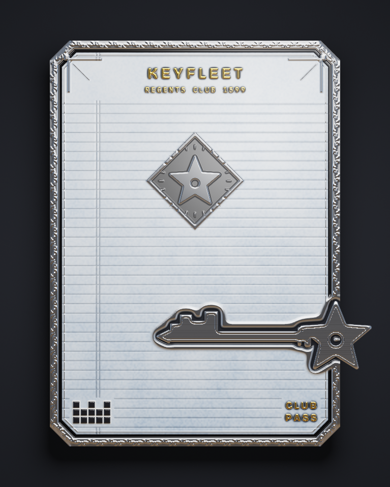 The card of Key 1,599