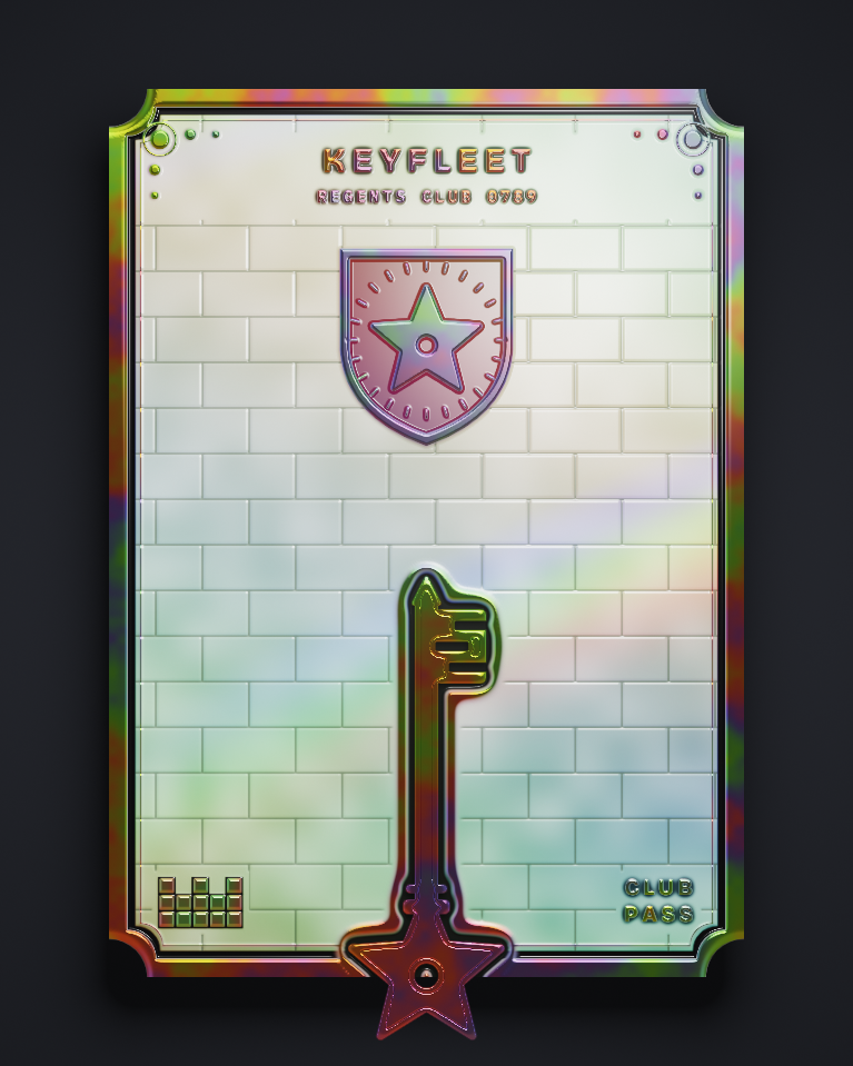 The card of Key 789