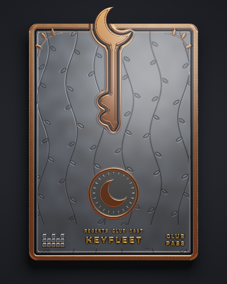 The card of Key 1,667