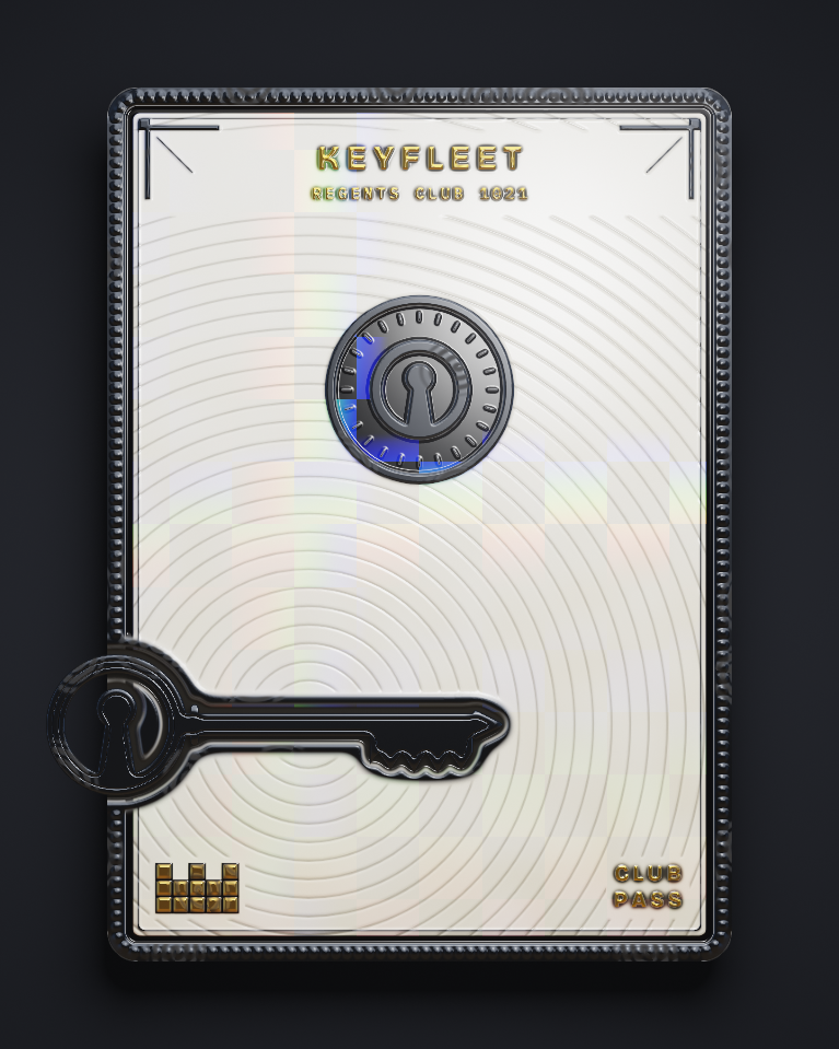 The card of Key 1,021