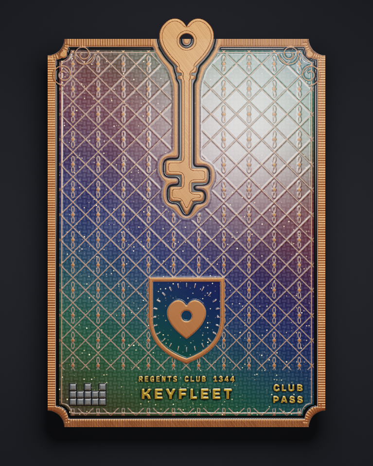 The card of Key 1,344