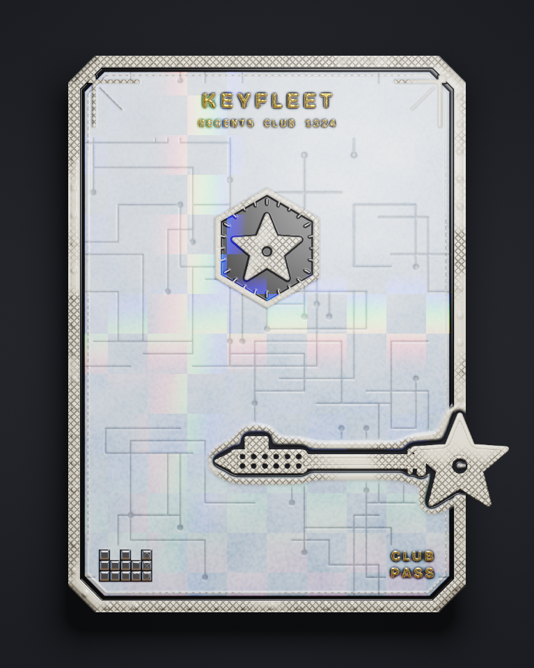 The card of Key 1,324