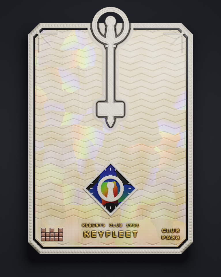 The card of Key 1,951
