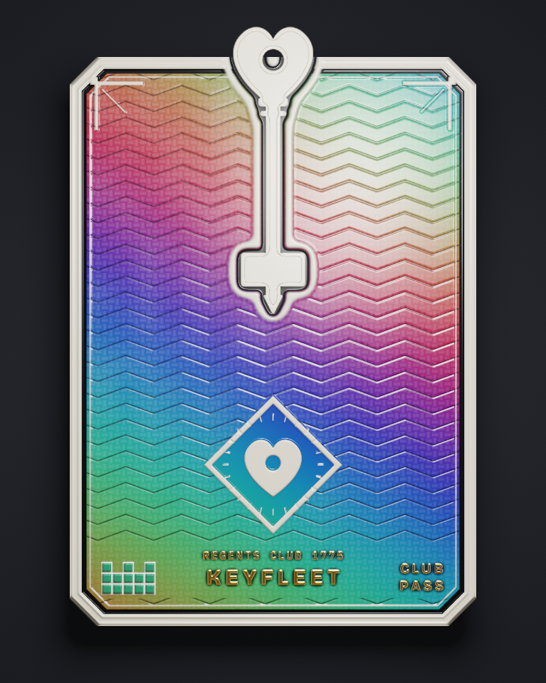 The card of Key 1,775