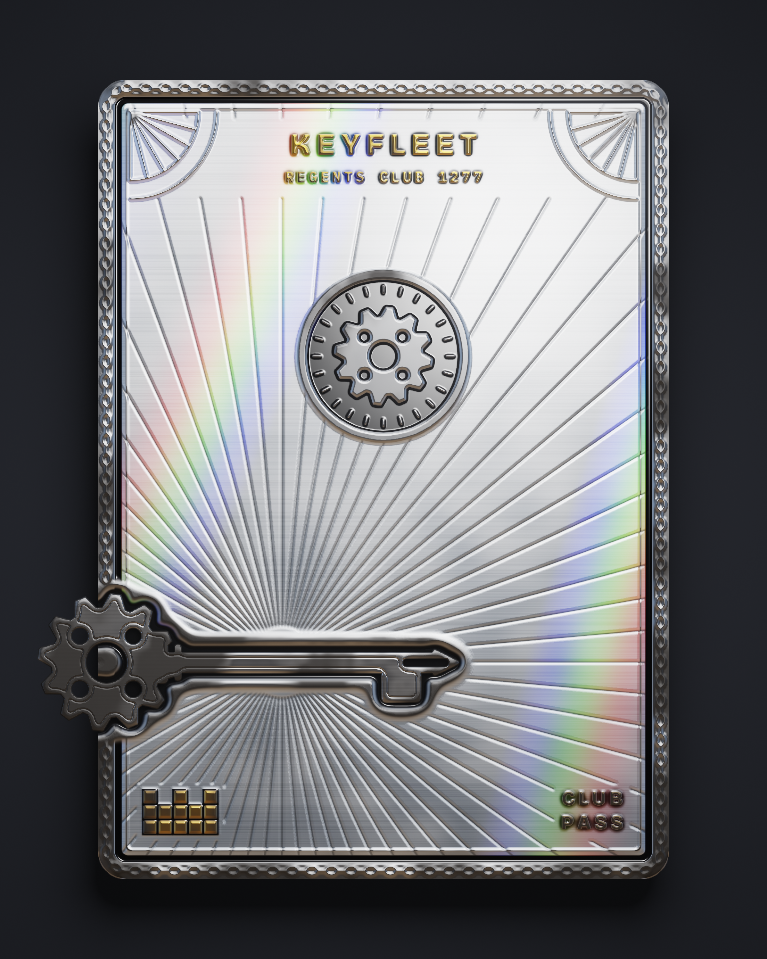The card of Key 1,277