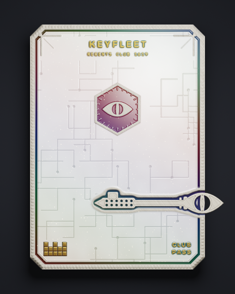 The card of Key 1,619