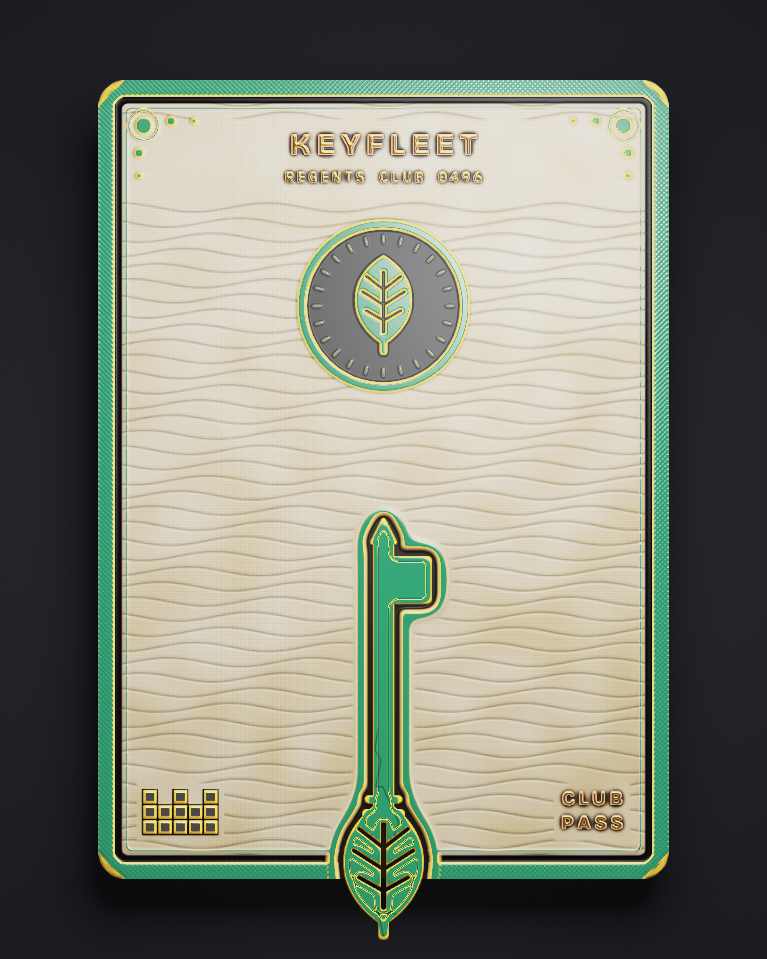 The card of Key 496