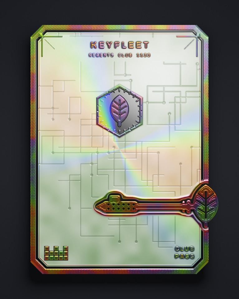 The card of Key 1,133