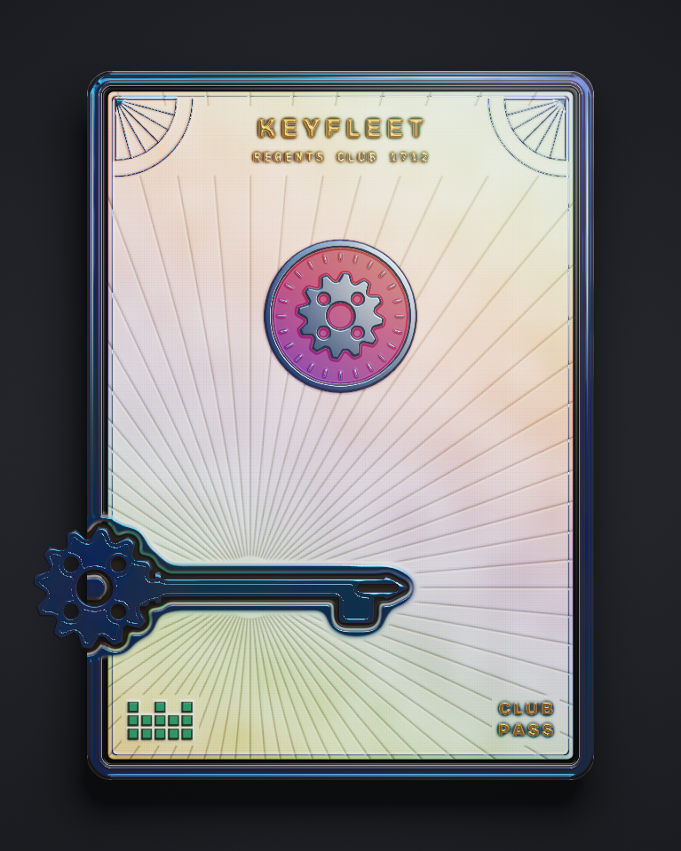 The card of Key 1,712