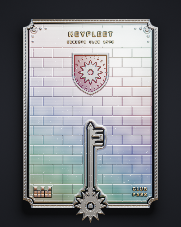 The card of Key 1,970