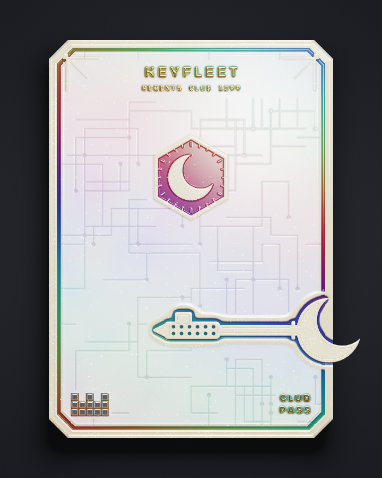 The card of Key 1,299