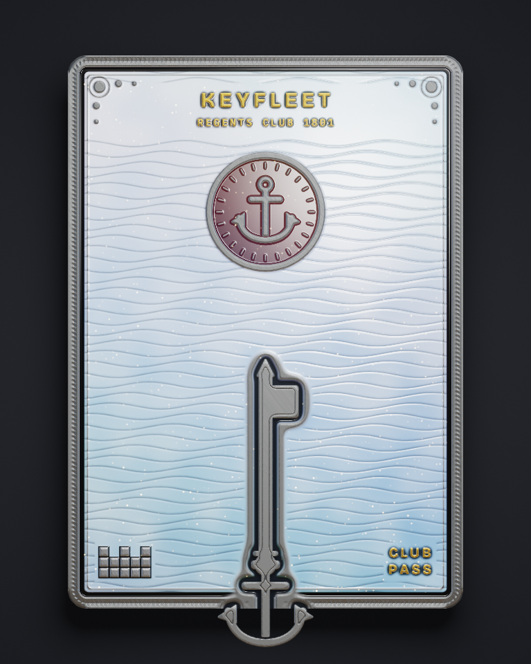The card of Key 1,801