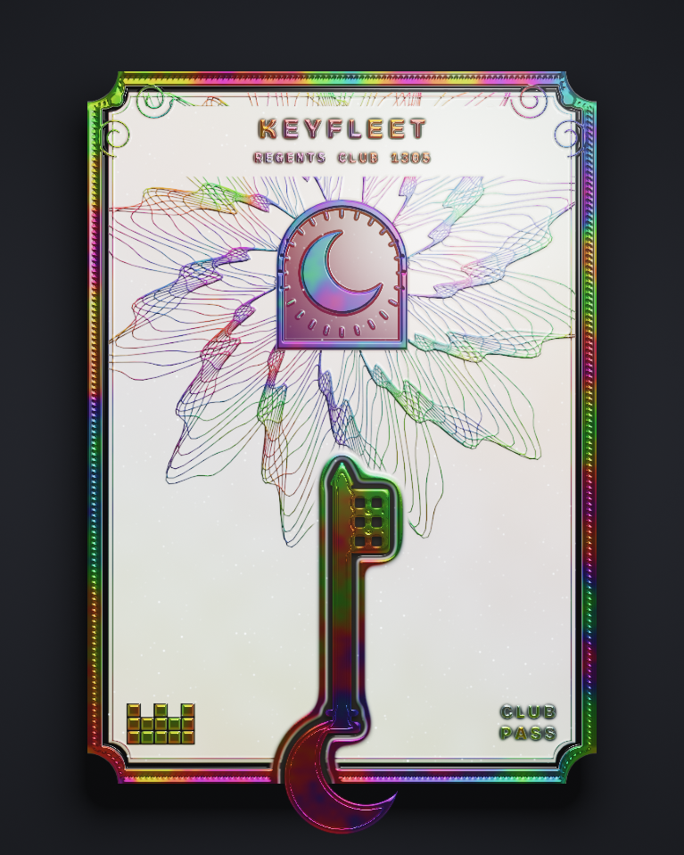 The card of Key 1,305